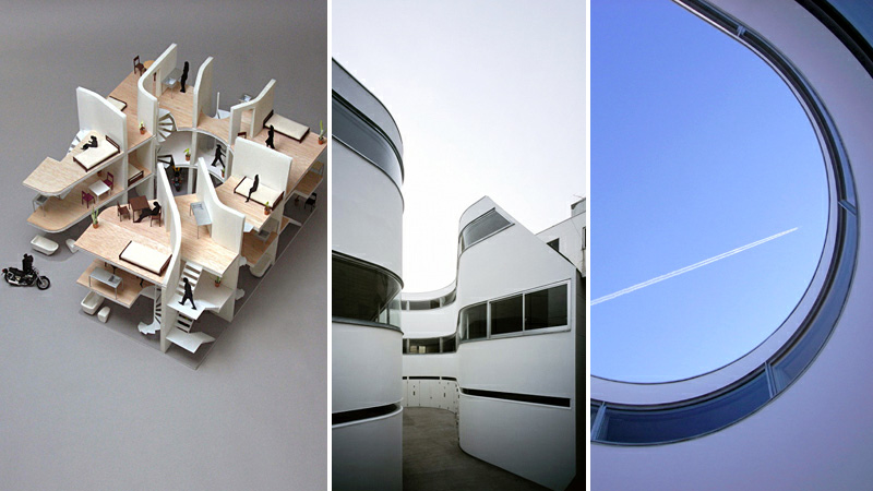 Illustration for article titled Apartments Designed for Motorcycles Are a Biker's Paradise